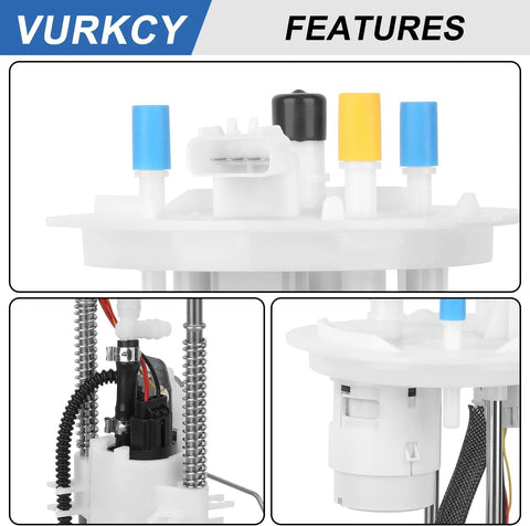Electric Fuel Pump Module With Sending Unit For Ford F150 2004 2005 2006 2007 2008 V6 4.2L V8 4.6L 5.4L OE Replacement E2434M