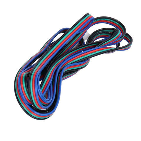 Boss Grade Motor Extension Cord Male To Female XH254 4P Connector Two Meter Extruder Cable in various colors
