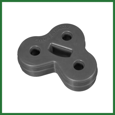 Upgrade Your Ride With This Rock Solid 11mm 3-Hole Muffler Exhaust Hanger Bushing Bracket Insulator Mount For Tail Pipe Longlasting Durability And Smooth Vibes Fits Most Cars Like A Champ Black Finish, black rubber mount