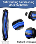 XVXUOU 6-piece blue and black replacement kit for Ecovacs Deebot X8 Pro Omni vacuum side view
