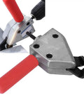 Sheet Metal Cutter Attachment For Electric Drill With 7mm Hex Shank Multifunction Cutter Head close-up view