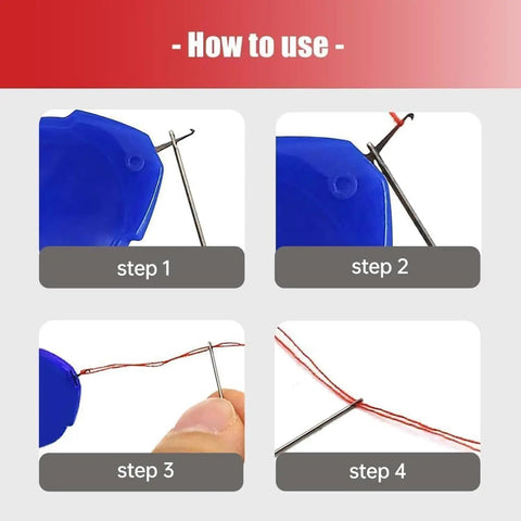 How to use 10 Pcs Needle Threader For Hand Sewing And Automatic Sewing Machine Tool Upgraded 2025 Embroidery No Fuss Easy Threading Aid Time Saving Durable Plastic And Metal Construction Quick And Simple Threading For Any Needle