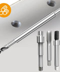 Complete M14x1.25 Thread Repair Kit With 150mm Extension Rod 10 Stainless Steel Inserts for spark plug thread repair in car engines
