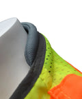 Close-up view of the padded neck area of Heavy Duty Hi Vis Safety Vest With 3M Reflective Tape Class 2 Engineer Workwear Built Tough For The Daily Grind.