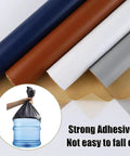 Texture Leather Repair Patch Kit For Car Seats, Sofas, Boats, Chairs And Handbags, Easy No Sweat Quick Fix For Leather Rips