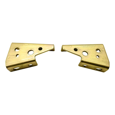 11 Inch Power Brake Booster And Master Cylinder Kit For GM A Body F Platform X Body smooth metal mounting brackets with holes.