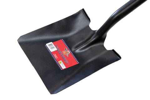 Square Point Shovel Tough As Nails With 14 Gauge Heavy Duty Steel Blade And Long Fiberglass Handle For Snow Removal Gardening