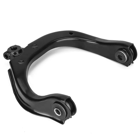 Front Upper Control Arm Suspension Kit 16 Piece Fits For Chevy Trailblazer SSR 2003 2006 Buick Rainier GMC Envoy Envoy XL XUV Isuzu Ascender 2004 2008 Oldsmobile Bravada 2004 Replacement Parts, close-up view of a metal control arm component.