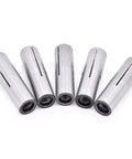 Heavy Duty Collet Chuck Holder Kit Featuring 65Mn Steel MT2 MT3 MT4 Taper Cone With M10 M12 M16 Springs For Tight Milling Grip, five steel collet holders.