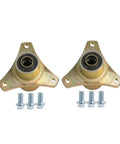 3 Stud Front Wheel Hub Steering Knuckle Spindle Kit For Go Kart ATV Quad 110cc 125cc With Gold Or Black Finish Center Hole About 17mm Ships Randomly