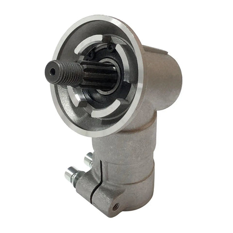 Beefed Up Trimmer Gear Head Replacement And Gearbox Head Kit for Husqvarna 525 Series, metal construction, detailed view.