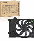 Tight Fitment Built Tough Engine Radiator Cooling Fan Shroud Assembly Straight Shot Replacement For Chevrolet Sonic 2012 To 2018 1.8L, showing a single fan shroud with 7 blades.