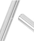 Close-up of Stainless Steel Cylindrical Dowels Set 100 Pcs For Machinery And Automotive Applications, showing smooth metal surface.
