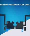 Proximity Sensor Earpiece Flex Cable Replacement For iPhone 15 Pro Max Includes Metal Bracket And Ambient Light Sensor Fix