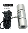 6 Axis Truck Scale Load Cell 0 To 100 Ton Capacity for Heavy Duty Weighing in Alloy Steel, cable attached