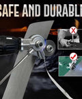 Electric Drill Plate Cutter Attachment For DIY Metalwork Steel Sheet Nibbler Shears Precision Plate Cutting Tool in use