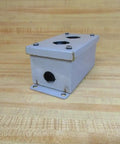 Side view of Industrial Control Panel Enclosure 2PB Series Durable Metal Cabinet for electrical control panels.