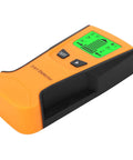 Rcniso Wall Scanner, 3 in 1 Wood Studs Finder with LCD Backlight, Metal Detector showing orange and black design.