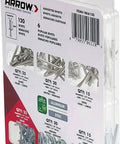 Pop Rivet Assortment Kit For Metal Fabric Leather And Auto Repair One Eighth Inch Rivets Aluminum And Steel 120 Pack