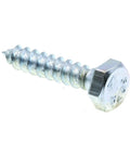 Heavy Duty Hex Lag Screws For Wood Decks One Quarter Inch By One And One Quarter Inch A307 Grade Zinc Plated Steel