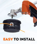 Speed Feed 400 Trimmer Head For Echo String Trimmers Beefs Up Your Yard Work Compatible With SRM225 SRM2100 SRM230 SRM260 PAS210 PAS225 PAS260 PAS225VP 99944200907 Replacement Head shown installed on a trimmer