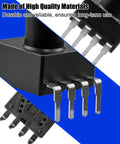 Piezoresistive Sensor For Washing Machines With Real Time Pressure Sensing Delivers Precise Water Level Control And Rock Solid Stability High Sensitivity Detection For Front Load Washers And Residential Machines black IC with metal pins