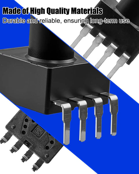 Piezoresistive Sensor For Washing Machines With Real Time Pressure Sensing Delivers Precise Water Level Control And Rock Solid Stability High Sensitivity Detection For Front Load Washers And Residential Machines black IC with metal pins