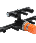 Nan Pressure Regulator Valve For Air Compressors And Small Pneumatic Systems with orange knob and black tubing connections