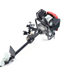 Side view of Powerful 6HP 170cc Gas Outboard Motor With Air Cooling CDI System For Inflatable Boats Kayaks And Canoes Durable OHV Marine Engine Kit