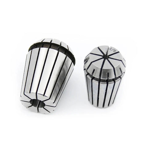 Get Your CNC Milling Game Ready With This Premium ER11 ER25 Spring Collet Set featuring two precision spring collets.