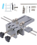 Self Centering Dowel Jig Kit with Quick Release Clamp and Aluminum Drill Guide for Woodworking and Furniture Assembly DIY Projects 600mm Included