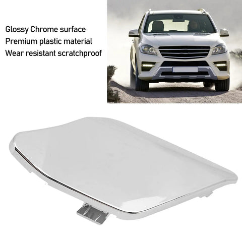 Front Bumper Tow Hook Cover Cap With Glossy Finish For Mercedes ML Class 2012 2015 Tow Eye Cover OE Part 1668851223 MB1029126