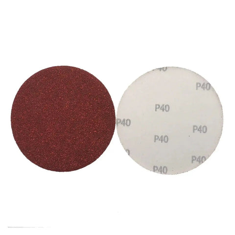 Get The 20 Piece Set Of Killer Six Inch Sanding Discs With Hook And Loop Backing for Heavy Work on Wood Metal and Composites, P40 discs.