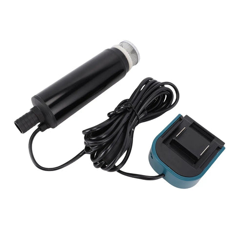 Heavy Duty Submersible Water Transfer Pump 500 Gph Flow And 16 Foot Max Head Smooth Operator Sump Pump with long cord and battery.