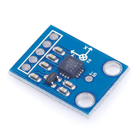 3 Axis Accelerometer Module GY-61 ADXL335 With Analog Output 3 To 5V blue PCB sensor board