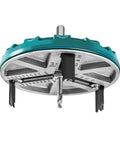 Heavy Duty Hole Saw Kit With 12 Blades For Woodworking Pros Featuring Punching Range From Five To Half Inch That Drills Clean Holes In Plywood Plastic Gypsum Acrylic Sheets And Thin Metal Without A Messy Chip Explosion Every Time You Cut, 45mm blade