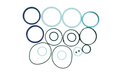 Heavy Duty 8K Basket Rotator Seal Kit For Genie Boom Lift compatible with 122944GT And 110976GT, showcasing various seals.