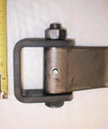 Heavy Duty Trailer Door Hinges 2 Pack For Truck Doors And Dump Trailers Strap Style Greaseable Weld On Hinges with Tape Measure