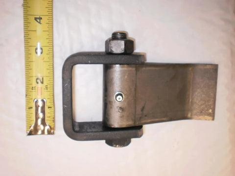 Heavy Duty Trailer Door Hinges 2 Pack For Truck Doors And Dump Trailers Strap Style Greaseable Weld On Hinges with Tape Measure