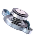 Radiator Cap Assembly Direct Fit For Hyundai And Kia Cars OEM 253303K000 2533039100, metal cap with spring, side view