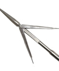 7mm Tricuspid Spearfishing Speartip 6 Inch Stainless Steel Tip Built Tough Anti Corrosion Replacement For Winter Spearfishing Ice Fishing Cold Water Hunting And Underwater Adventures.