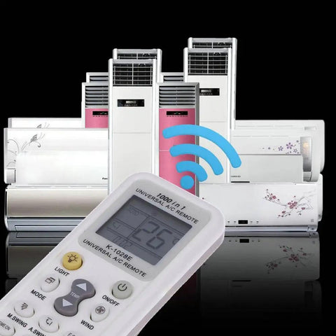 Universal LCD Remote For Air Conditioners All In One 1000 In 1 Controller Works With Most Brands Easy Setup.