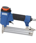 Badass Precision Pneumatic Brad Nailer 18 Gauge Air Powered Nail Gun for woodworking with soft grip and F30 fastener slot.