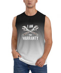 Premium Full Print Men Sleeveless Tank Top With Dope Funny Mechanic Graphic Tee Ultra Light Cooling Fabric Relaxed Fit Workout Vest For Daily Grind And Summer Vibes, featuring wrench design on a gradient black to white tank.