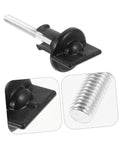 Spare Tire Hold Down Bolt For Cars Easy Install Replacement Retainer Clamp with detailed views of threads and base