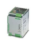 Rock Solid Heavy Duty Switching Power Supply For Industrial Automation And Energy Management Delivers Steady 24 Volt DC Current With Zero Fuss modular design with terminal connections and ventilation.