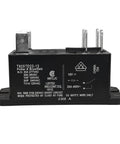 Front view of Beefy 12V DC 30A High Power DPST NO Relay Chassis Mount, ideal for heavy industrial and auto electrical loads.