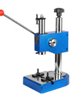 No Sweat Cast Iron Desktop Arbor Press 0.5 Ton Manual Hand Press Compact Bench Tool for precise electronic and hardware tasks.