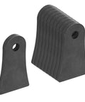 Heavy Duty Weld On Mounting Tabs Built Tough For Any Shop Floor Project Hella Secure Fit With Easy Bolt Prep 10 Pack Low Carbon Steel stacked and angled