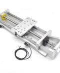Beefy Heavy Duty Sliding Table Travel Kit With 8 Inch Travel 1605 Ball Screw HG15 Linear Rail Guide 250 Kg Load C7 Precision